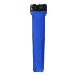 Carcasa slim 50.80 cm (20") - salida 2.54 cm (1") con llave y soporte AguaPlusRO