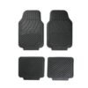 Set 4 alfombras para carro Pacific caucho negro en Chilanga