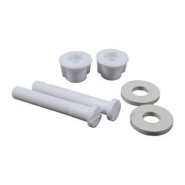 Par de tornillos de plástico para inodoro 6.35 cm  en Guacotecti