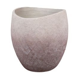 Maceta de piso fibra - cemento (39.5 x 39.5 x 41) cm ro en Comacarán