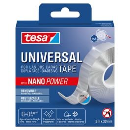 Cinta Nano Tape doble cara 3 cm x 30 m transparente