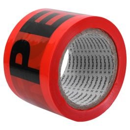 Rollo de cinta de demarcación "Peligro" 100 m amarillo