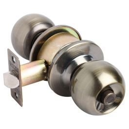 Pomo sin llave para baño bronce