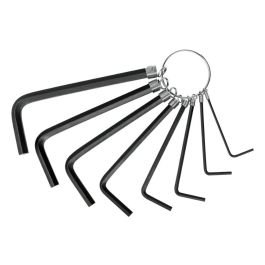 Juego de 8 llaves allen hexagonal Pretul