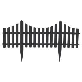Cerca jardín plástica gris (60 x 32) cm Progarden