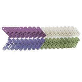 Set de ganchos tipo martillo para ropa 36 unidades