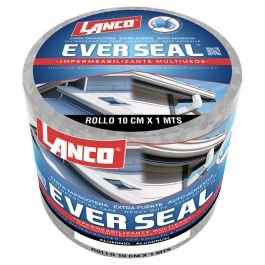 Cinta tapagoteras Ever Seal 10 cm x 1 m aluminio