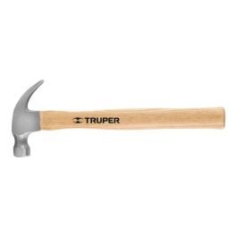 Martillo cabeza octogonal y curva mango de madera 198 g