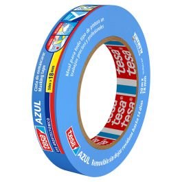 Cinta de enmascarar 1.8 cm x 50 m  (3/4") azul