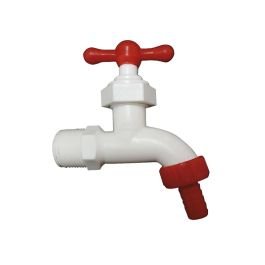 Llave para jardín plástico 12.7 mm (1/2") con acople
