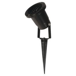 Estaca para jardín moderna negro 1 luz GU10 1730