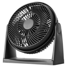 Ventilador de piso/mesa 20.32 cm (8") negro Basic Livin