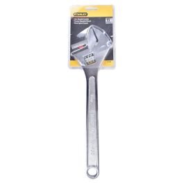 Llave ajustable cromada 38.10 cm (15") Stanley