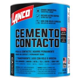 Cemento contacto interior y exterior 946 mL (1/4 gal) L