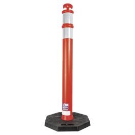 Baliza de seguridad con cinta reflectiva 120 cm Majic