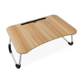 Mesa auxiliar plegable (59. 5 x 40 x 27. 5) cm