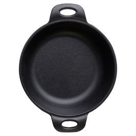 Mini cazuela 14 cm de hierro fundido precurado negro