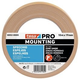 Cinta doble cara resistente a la humedad 19mm x 10 m (3