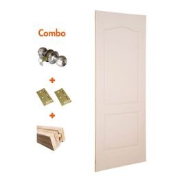 Combo de puerta skin de 2 tableros (60-90 x 210) cm + M