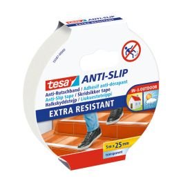 Cinta antideslizante 5.08 cm x 5 m (2") transparente Te