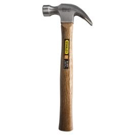 Martillo carpintero mango madera 0.45 kg (16 oz) Stanle