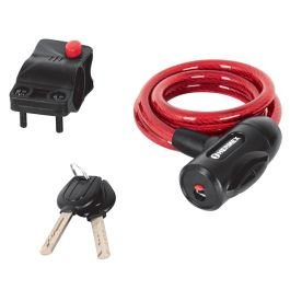Cable con llave 10 mm x 1 m